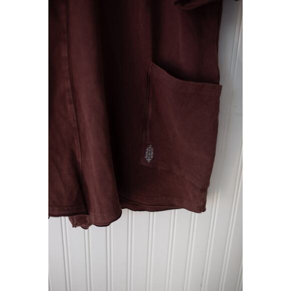 Free People Hot Shot Tee Romper Small NEW - Picture 4 of 4